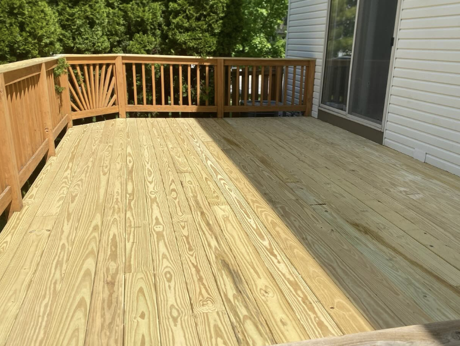 Deck after