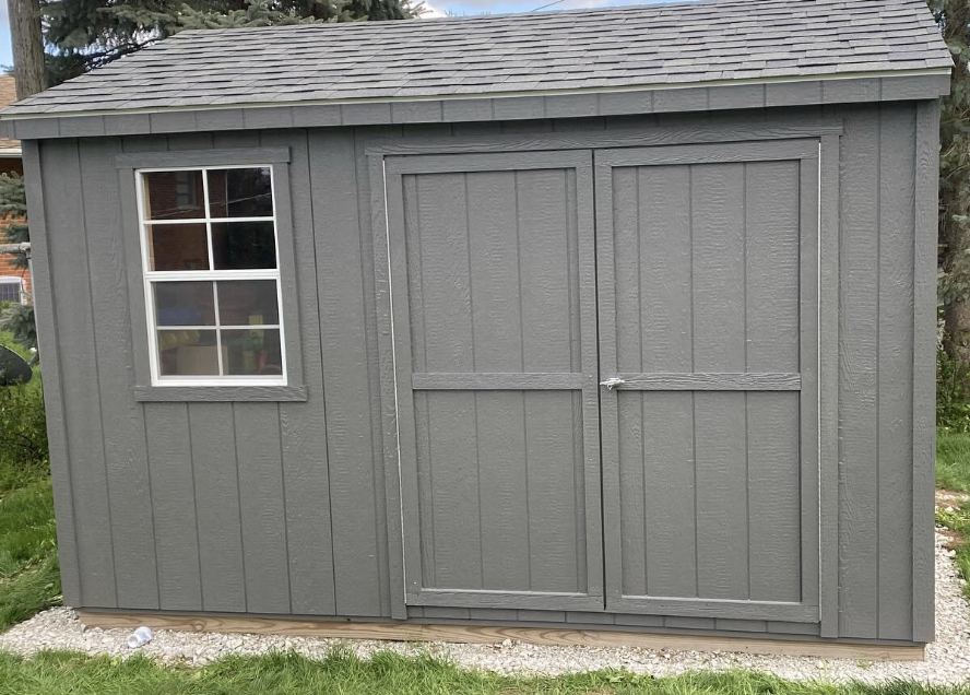 Shed after
