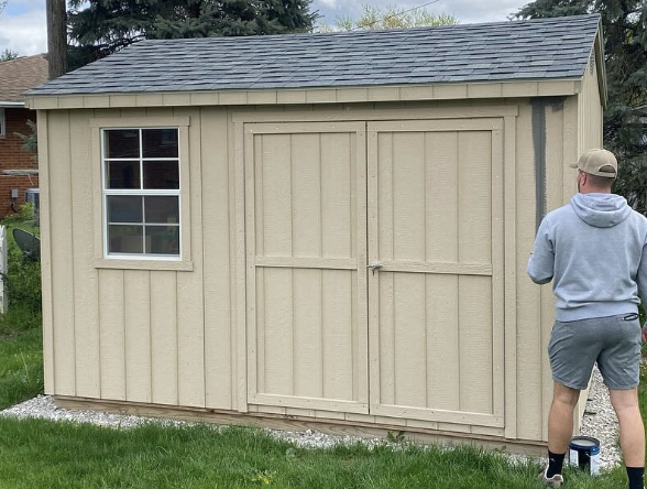 Shed before